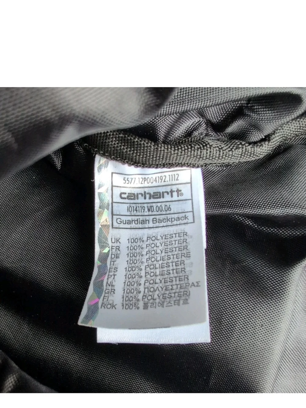 Carhartt Camouflage Guardian Backpack Hunting Hiking Outdoors Waist Strap RARE